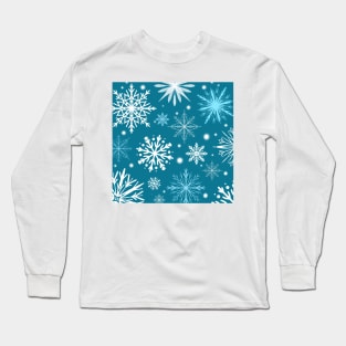 Snowflakes Long Sleeve T-Shirt